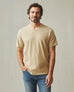 Men's Premium Slub V-Neck Tee - Twill